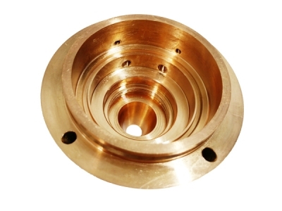 車銑複合,4軸5軸零件-T2紫銅_表麵鈍化_五軸